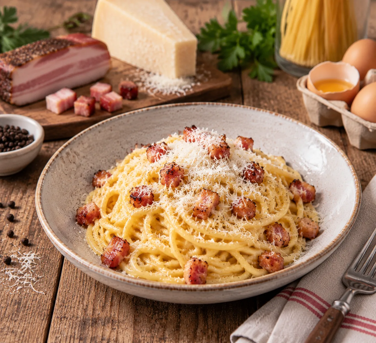 Špagety carbonara podľa Talianov: Len 5 surovín a dokonalá chuť