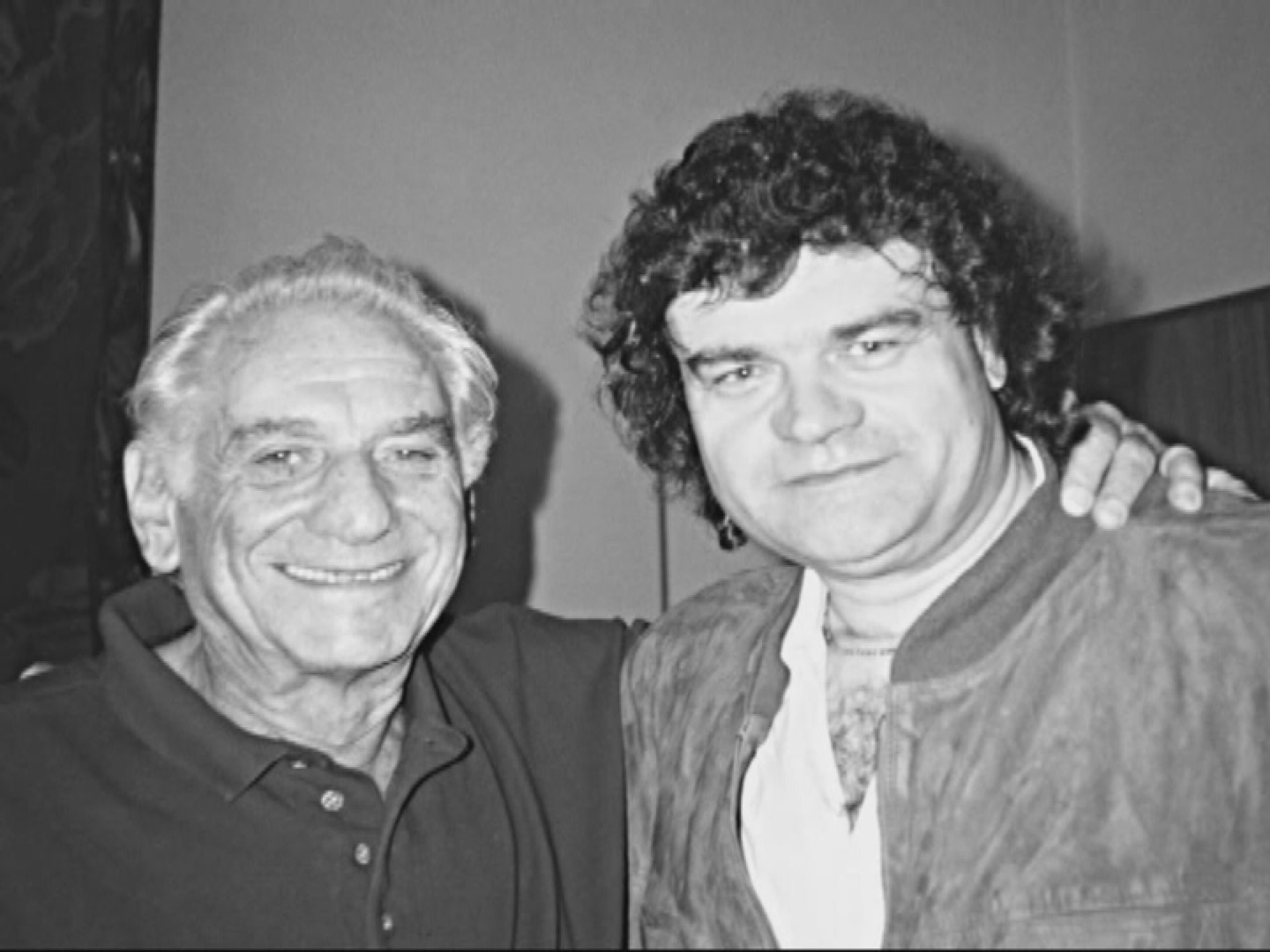 Leonard Bernstein na návšteve v Prahe.