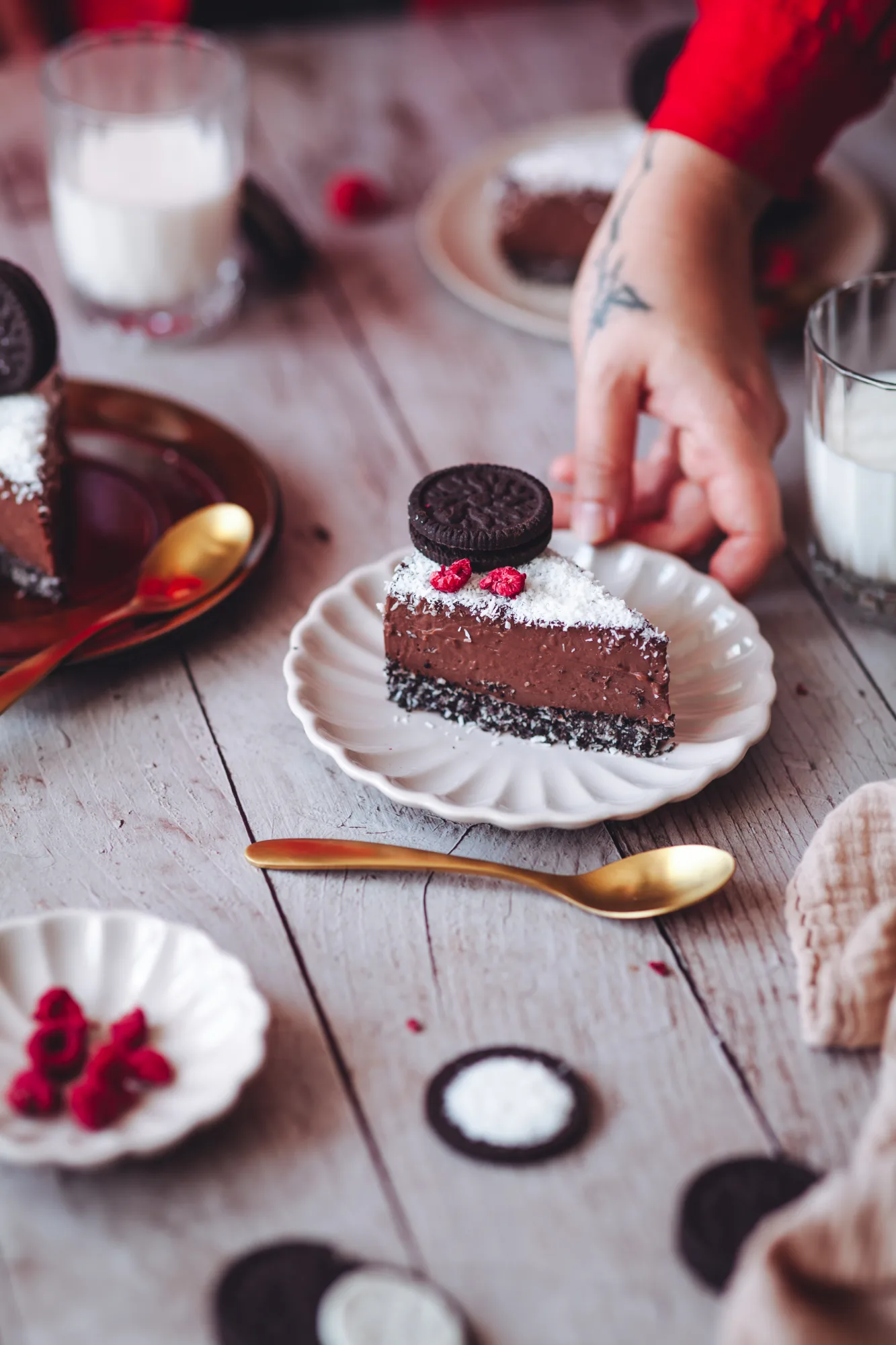 Nepečený kokosový cheesecake: Krémový dezert s čokoládou k nedeľnej kávičke