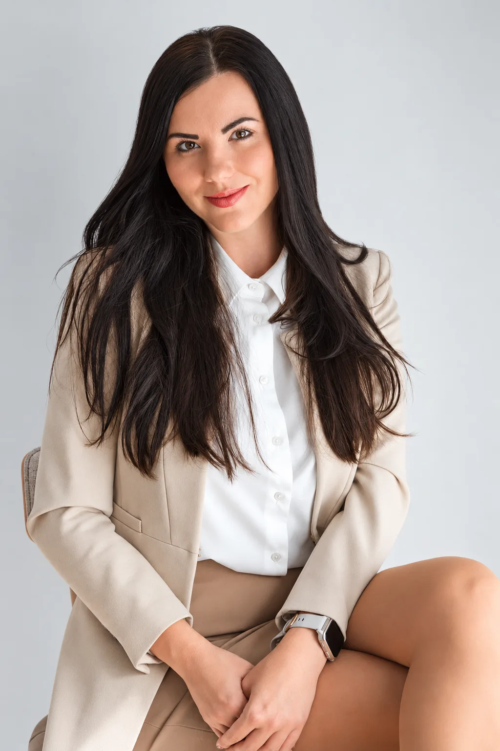 Psychologička Helena Tlacháčová na portrétnej fotografii.